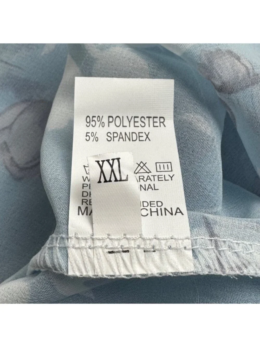 Light Blue Floral Maxi Dress NEW Size XXL Wedding Guest Spring Garden Party